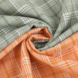 in stock 170g polyester plaid fabric women's shirt dress shirt JK uniform suit vest fabric