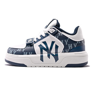 New York Yankees White Shoes Men's 2024 Putian Summer New Couple Platform Height Increased Casual Sports Shoes Women