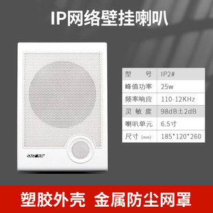 ST-618 digital network IP audio indoor and outdoor waterproof sound column public broadcasting Active Sound column speaker