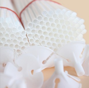 Balloon support Rod pure white color rod to push round Balloon Cup 10 inch 12 inch movable hand support rod