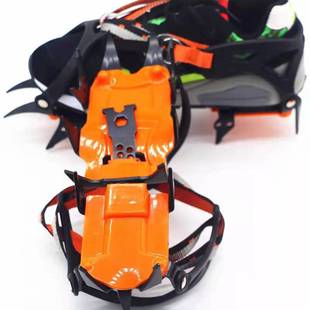 Amazon Cross-border Anti-slip Shoe Cover for Outdoor Rock Climbing and Mountaineering 12-tooth Professional Ice Claw