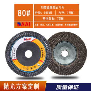 90 Plastic Cover Blade Metal Grinding Sheet Stainless Steel Polished Page Wheel Red Sand Blade Wheel Rust Removal Blade