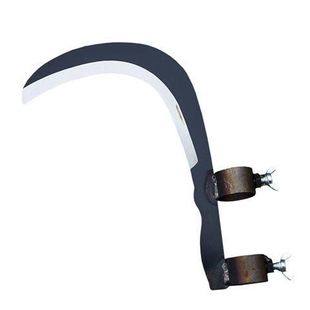 Areca Knife Sickle Agricultural Mowing Knife High Altitude Cutting Toon Mowing Tools Small Sickle Outdoor Fishing Knife Sickle Head