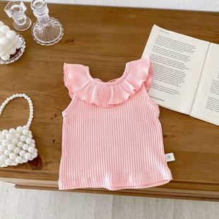 INS Baby Baby Тонкие кружевные треугольные шорты Baby Princess Fan свободные брюки PP корейские детские брюки на складе