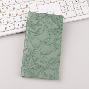 in stock imitation leather core hand account notebook embossed three-dimensional vintage relief notepad small fresh student diary