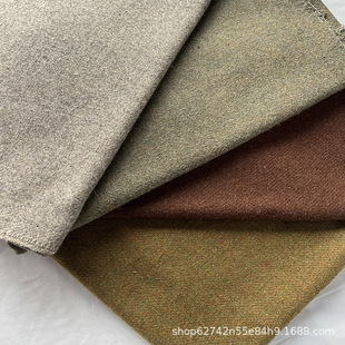 Twill Tweed 70 Wool Outwear Suit Fabric Shoes, Hats, Bags, Woolen Fabric