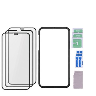 Cross-border Hot Sale Apple 16pro Max Tempered Film iPhone15 suit Tempered Film 14pro HD 13 Eye Protection