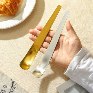 Stainless Steel Spoon Ice Cream Spoon 304 Food Grade Material Household Dumplings Stuffing Spoon Mixing Spoon Dessert Spoon