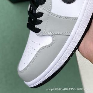 Putian Shoes aj1 корпоративный колючки низкого уровня Джо 1 сарай обсидиан молния черный самурай спортивные баскетбольные кроссовки для мужчин и женщин