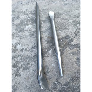 Round carbon steel 30 to 1 meter tire sleeve power bar crowbar tire stripping tool car sealing tight rope chrome plated small crowbar