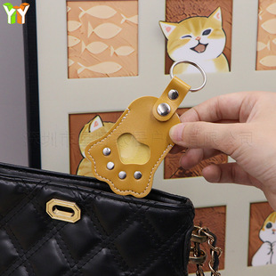 Amazon Pet Relic Storage Bag Cat Paw Pet Hair Bag Cat Dog Hair Storage Keychain
