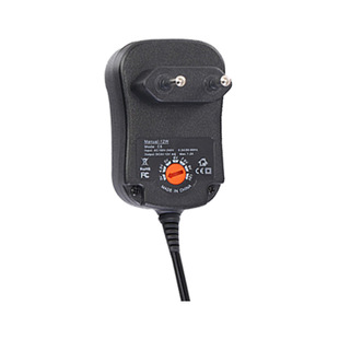 12W multi-function charger European gauge 8 DC connectors 3-12V adjustable power adapter charger