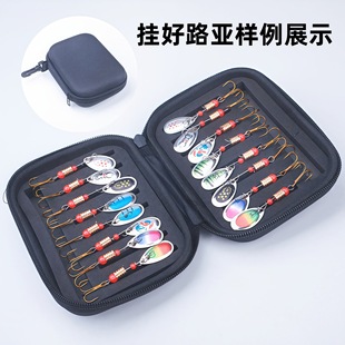 Cross-border Luya bag eva portable fishing gear bag hanging buckle fishing gear storage bag in stock wholesale