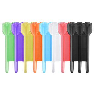 CyeeLife Portable Transparent Integrated Dart Storage Box with Lock 11 Colors Optional Increased Thickening