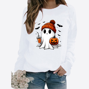 Cross-border Christmas Halloween crew neck sweater AliExpress Amazon independent station TEMU full-time TITOK review