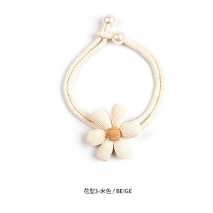 Factory direct linen flower strap pin strap strap Japanese style homestay adjustable storage rope in stock wholesale