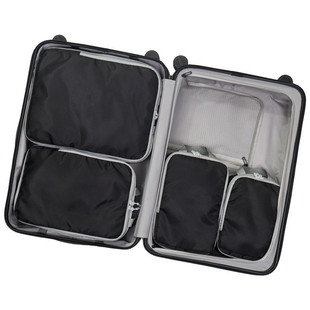 2025 Travel suit Clothes Shoes Storage Bag Large Capacity Portable Storage Bag Four-Piece Suitcase Classified Bag
