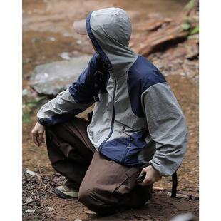 21023 Sun Protection Clothes Men's Summer UV Protection Charge Clothes Outdoor Fishing Jacket Trendy Brand Summer Thin