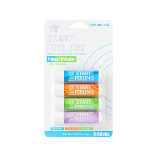 Cross-border exclusive START FEEING starts to feel the essential oil nose refreshing natural plant extract 4in1