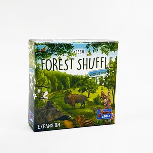 Sensen Forest Shuffle English Настольные игры Карты 2-5 человек вечеринка игра с 2 расширениями
