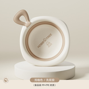 Newborn baby wash basin children's butt wash feet special foldable wash basin household baby wash basin
