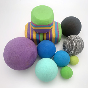 Supply EVA Ball Foam Ball Rainbow Golf Practice Ball Ocean Ball Fish Floating Mark