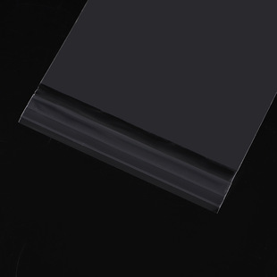 Factory direct sales with U-shaped clip opp bag socks disposable transparent plastic with self-adhesive film packaging bag wholesale