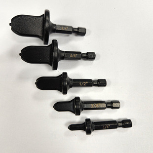 Factory wholesale 5pc hexagon handle tube expander black inch tube holder hot sale air conditioning copper tube expansion tool