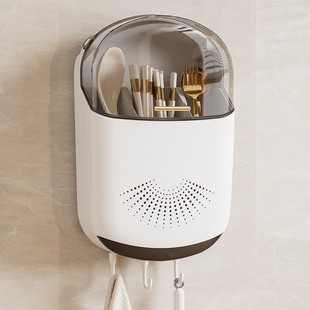 High-end New Chopsticks Storage Box Wall-mounted Household Chopsticks Tube Kitchen Fast Spoon Storage Rack Draining Chopsticks Basket