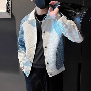 Spring Trendy Brand Jacket Men's Spring and Autumn 2024 Autumn and Winter New Men's Top Superior High-end Men's Jacket