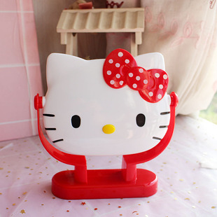 Creative Cartoon Cute Princess Makeup Makeup Mirror Girl Heart Instagram Desktop Small Table Mirror Female Student Dormitory Mirror