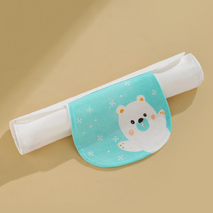 Sweat Absorbing Towel Class A Pure Cotton Gauze Kindergarten Children's Pad Back Towel Antiperspirant Cotton Baby Special Sweat-isolating Towel
