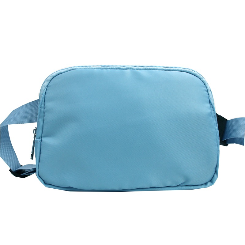 Cross-Border Lulu-Style Waist Bag, Running Casual Chest Bag, Outdoor Sports Custom Logo Crossbody Bag, Gift Wholesale