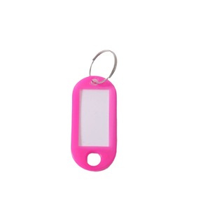 Color Plastic boxed key card key ring detachable buckle office home management key plate mark key card