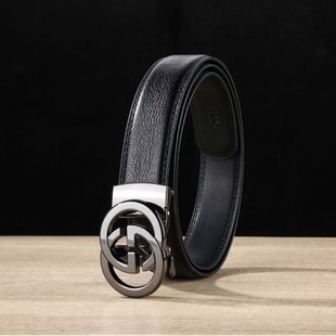 Factory men's belt men's automatic buckle belt business big brand high-end dress pants with factory direct sales