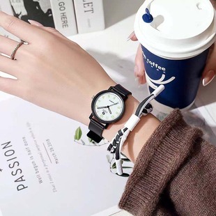 Fashion simple high-value silicone watch candy color quartz watch small fresh student watch new waterproof luminous watch