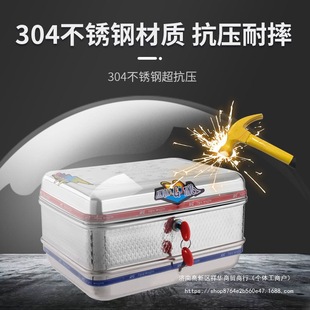 Motorcycle Tail Box Stainless Steel Box Iron Square Tail Box Electric Vehicle Trunk Round Aluminum Alloy Battery Direct Sales