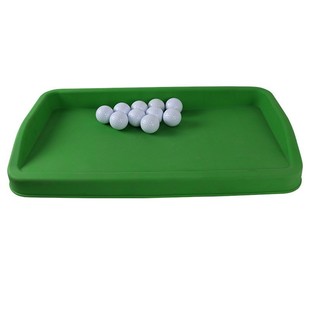Wholesale golf tee box ABS plastic ball box driving range supplies ball picking basketball court 100 ball tee box