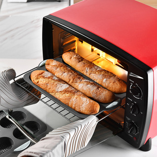 Cross-border three-slot baguette silicone mold French non-stick baking bread baking pan food grade oven cake mold