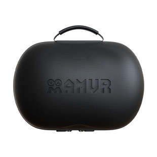AMVR compatible with a variety of VR storage bag for Quest 3 portable travel portable bag EVA PU leather