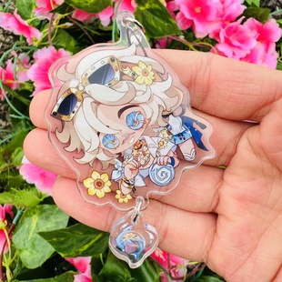 Mezzanine Fifth Personality Gravekeeper Composer Acrylic Keychain Game Peripheral Cross-border Personality Pendant