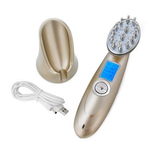 EMS micro-current infrared hair care scalp care instrument massage comb imported electric scalp massage beauty instrument cross-border