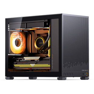 D32 PRO Enlightenment MATX Chassis Desktop Desktop Computer Host Breathable Shell Vertical Glass Side Transparent Wealth