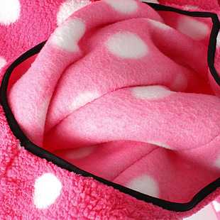 Thickened Hooded Casual Home Clothes Coral Fleece Long-sleeved Pajamas Lambswool suit Women's Flannel Two-piece Set Clearance