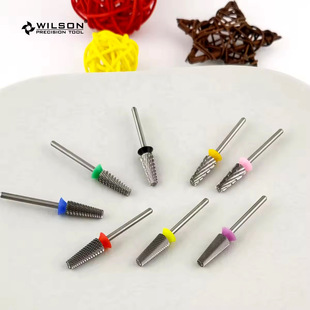 Genuine huiershun five-in-one tungsten steel grinding head nail grinding head tool cross tooth two-way removal nail hard glue