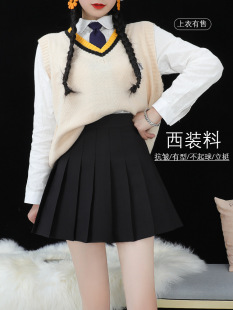 825# good quality pleated skirt women's spring and autumn black skirt 2021 new high waist A- line skirt half skirt autumn and winter