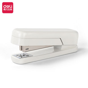 Deli TA304 Stapler Rotatable Stapler Macaron Color Office Student Stapler Medium Stapler