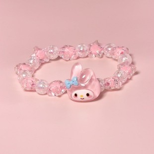 New Style Popcorn Crystal Internet Red Color Bracelet Female Super Fairy Mori Student Bracelet Ins Korean Style Simple Small Jewelry