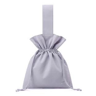 Colorful Fox Japanese Style Simple Women's Niche Design Nylon Cloth Bag Portable Portable Cosmetic Bag