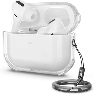 Для airpods pro2 наушники чехол Apple 3 поколения Bluetooth TPU высокой прозрачности чехол Airpods4 чехол